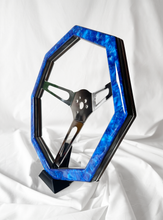 Load image into Gallery viewer, Cosmos Blue Iridescent Octagon