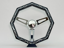 Load image into Gallery viewer, B&W "Chains of Mystery" Ultra Inlay Octagon