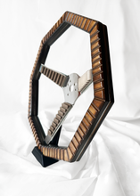 Load image into Gallery viewer, Ribbed w/ Bronze SAWTOOTH Octagon